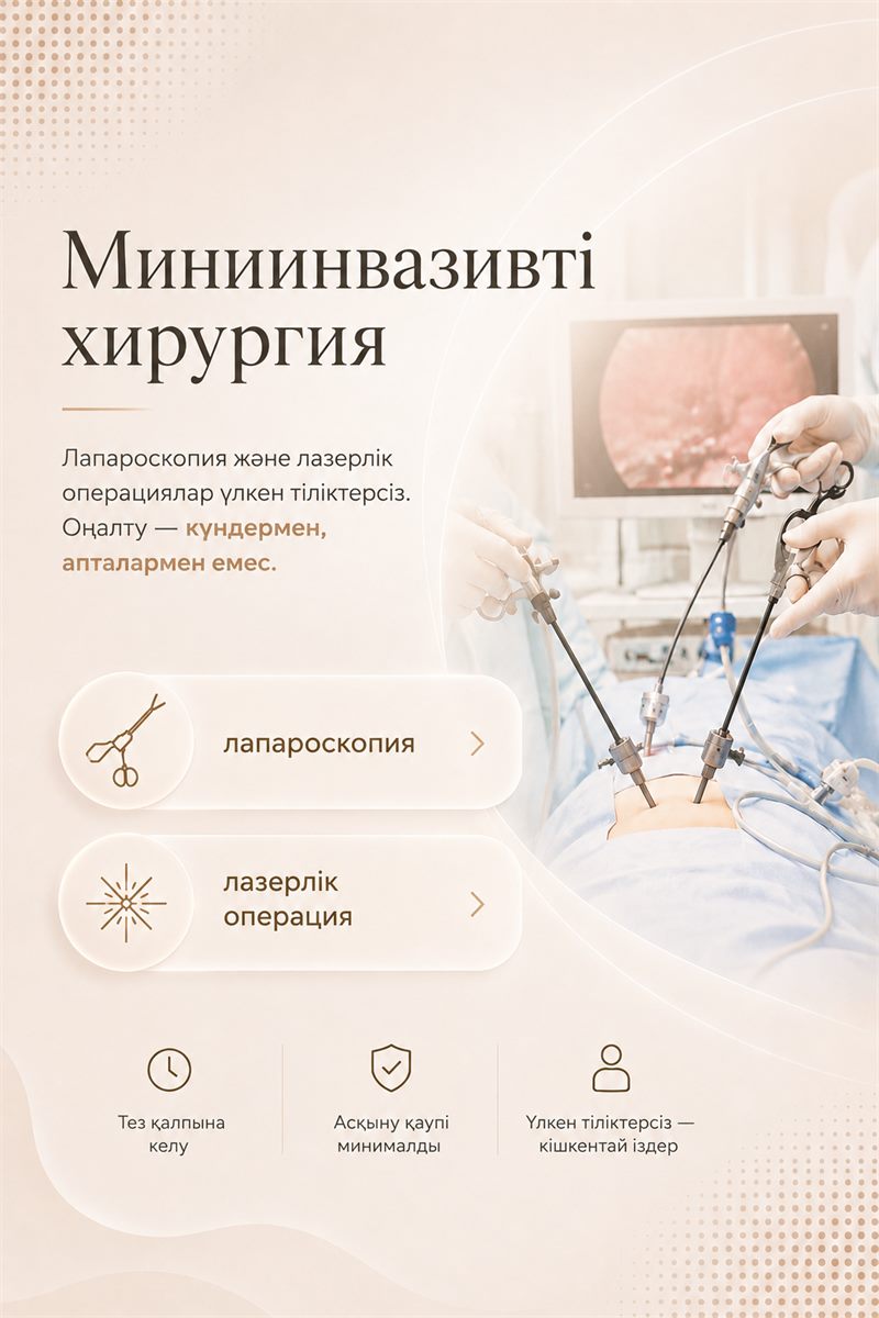 Минималды инвазивті хирургия
