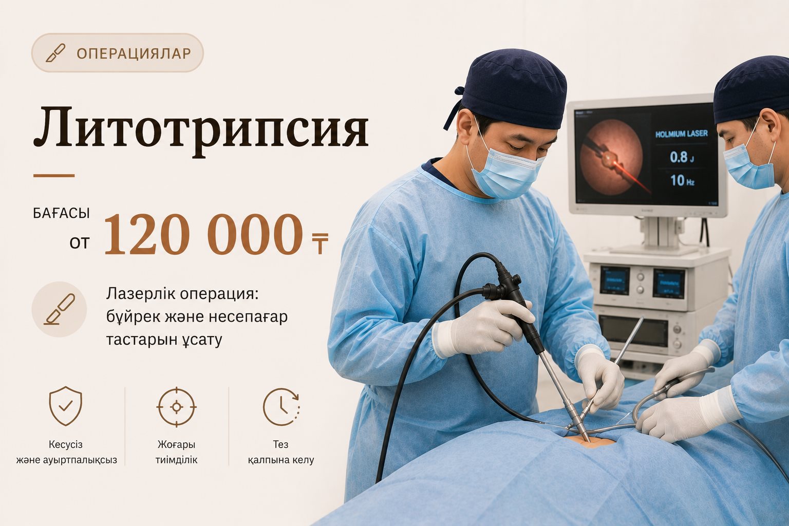 Литотрипсия — тас ұсақтау