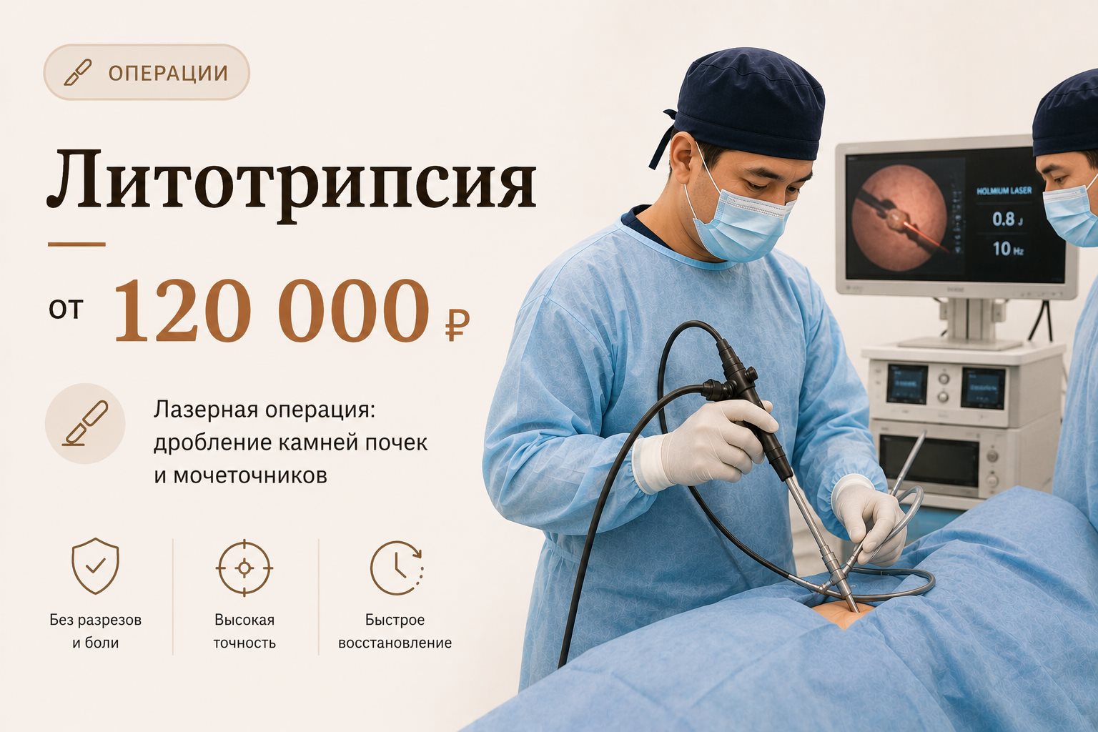 Литотрипсия — дробление камней