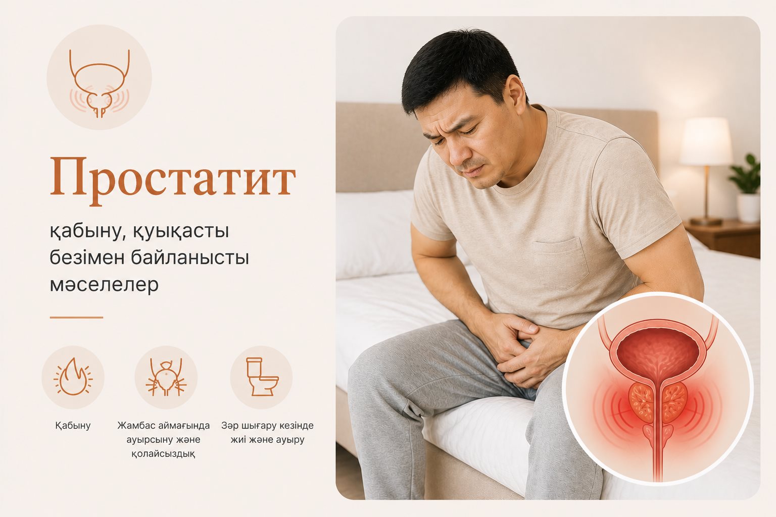 Простатит — қабыну
