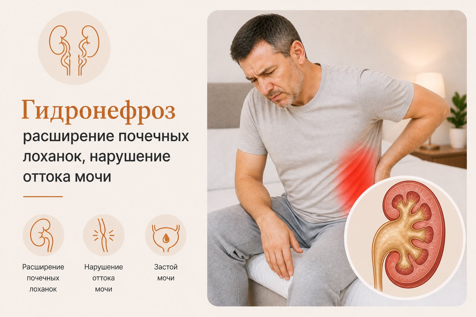 Гидронефроз — расширение почечных лоханок